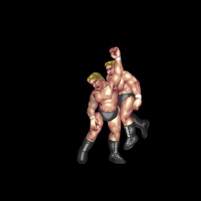 Very European Uppercut (front grapple)