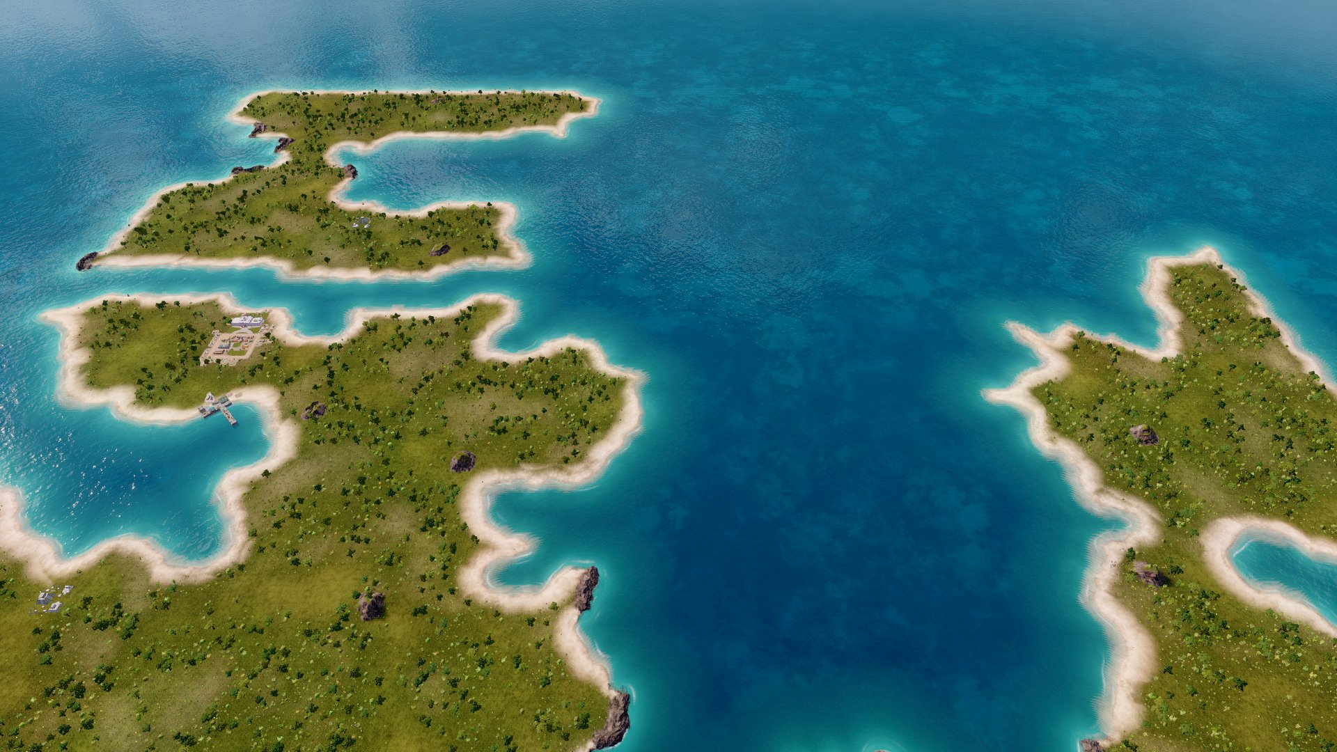 3 Flat Islands
