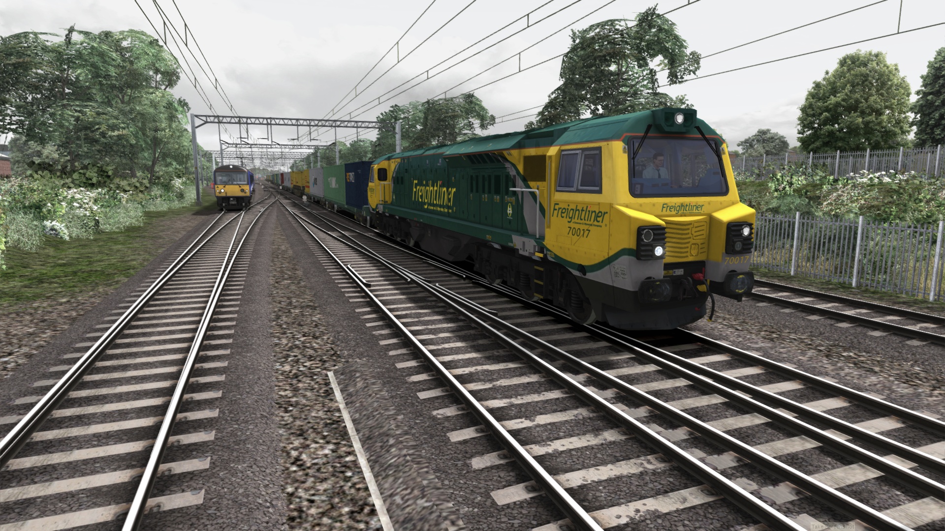 (Class 70) 4L41 Colchester to Felixstowe