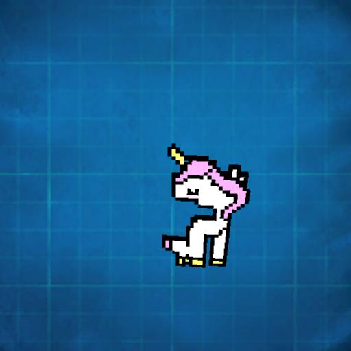 My first 2-d unicorn