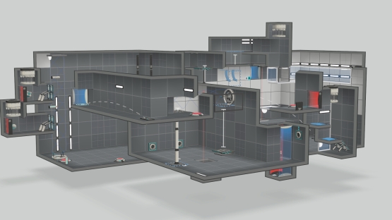 Co-op Test Chamber 4.4 by Dzhi_Man