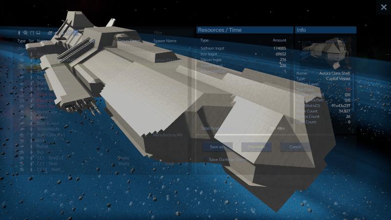 Aurora Class Shell
