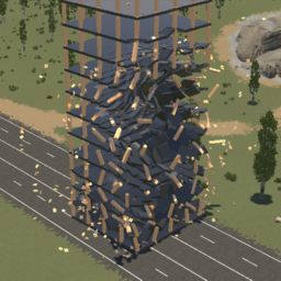 destructible tower v2 preview