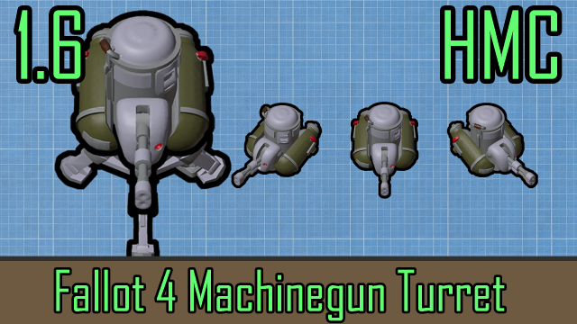 [HMC] Fallout Machinegun Turret