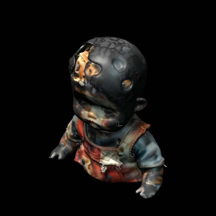 Burned doll 3
