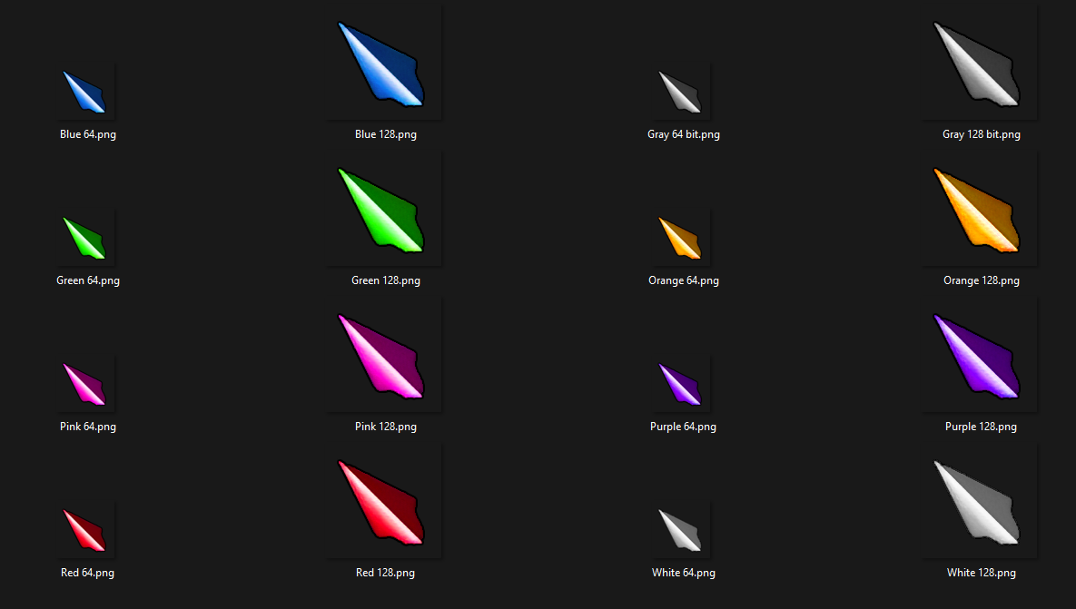 Brad's Arrowhead Cursors