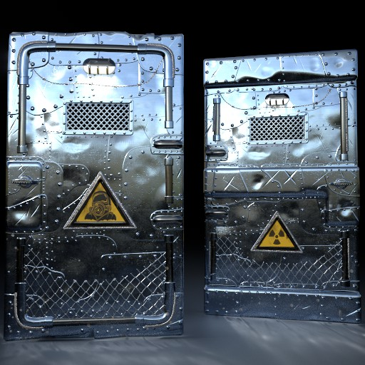 Protector | Wooden Door [V2] | (Transparent) (Glow)
