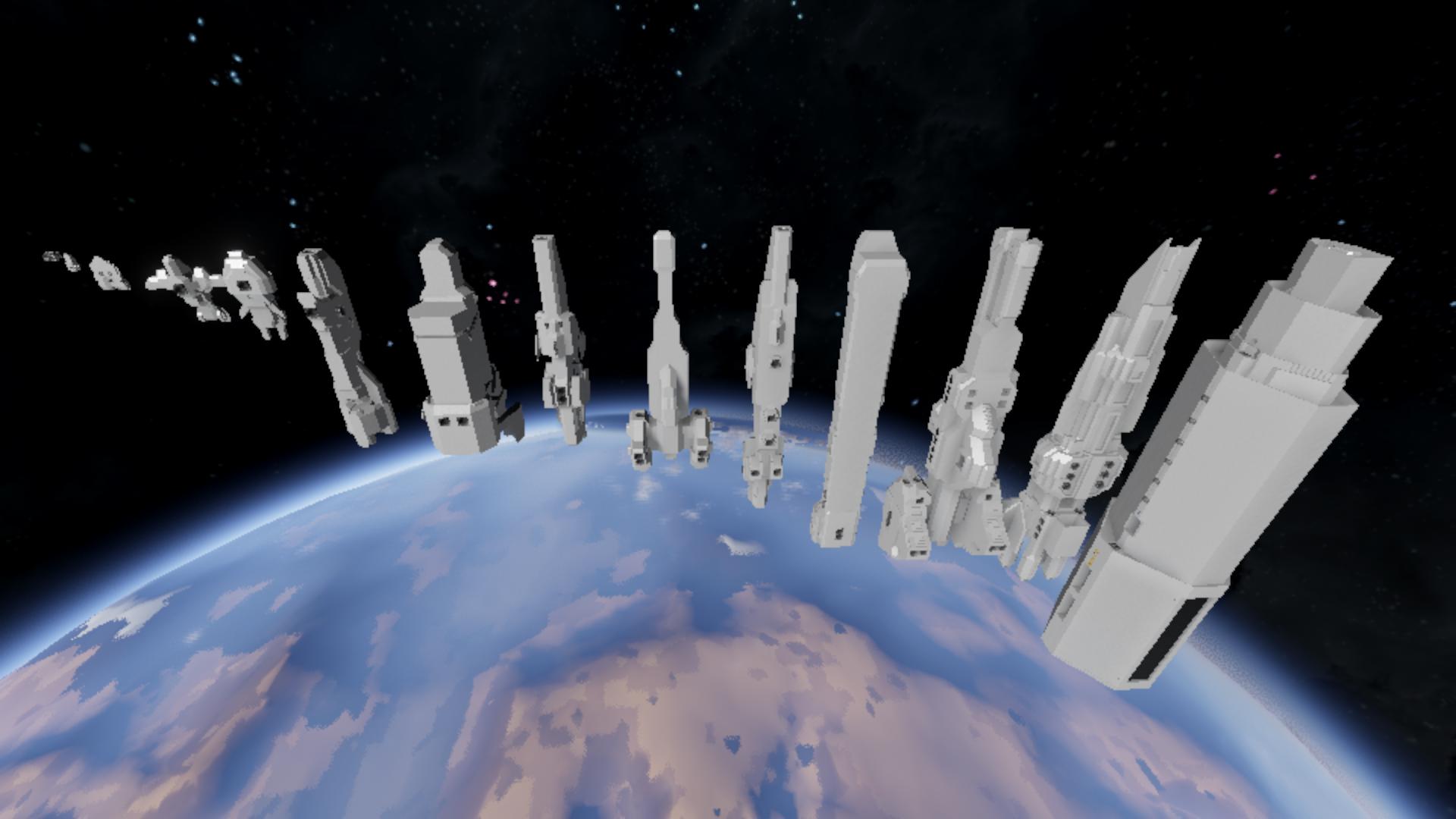 Halo: UNSC Ship Comparison/ Ships Sizes/ Visuals/Workshop Blueprint Links V2.