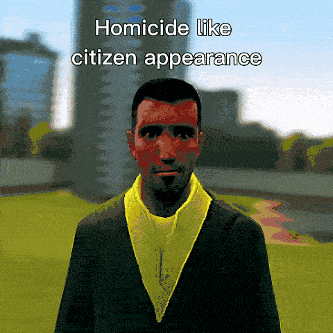 homicide like appearance for npc