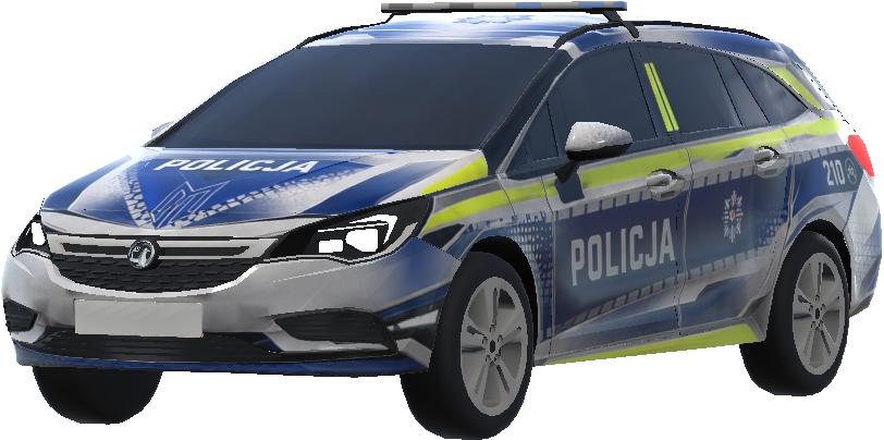 Polska Policja new 2030 opel astra j