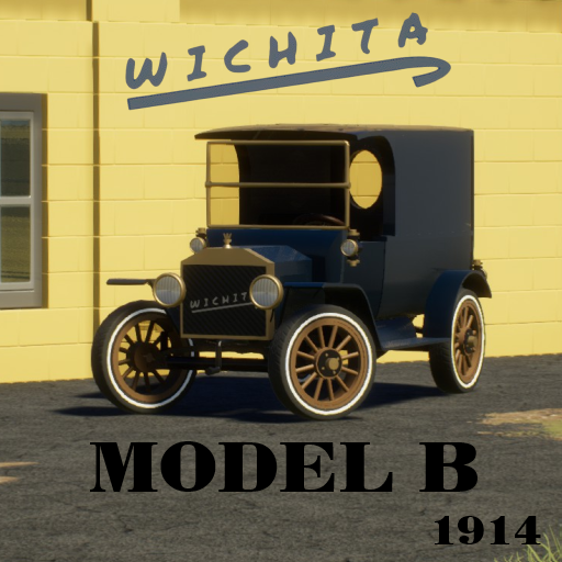 Wichita model B 1914 van