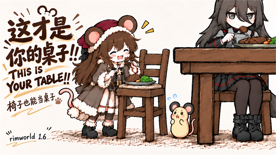 This Is Your Table!!