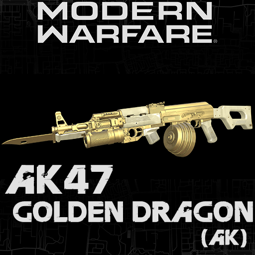 [script]COD:MW2019 AK47: Golden Dragon script + bayonet script