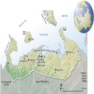 Nenets region cities (Russia)