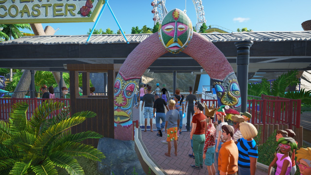 Adventure Entrance arch Right