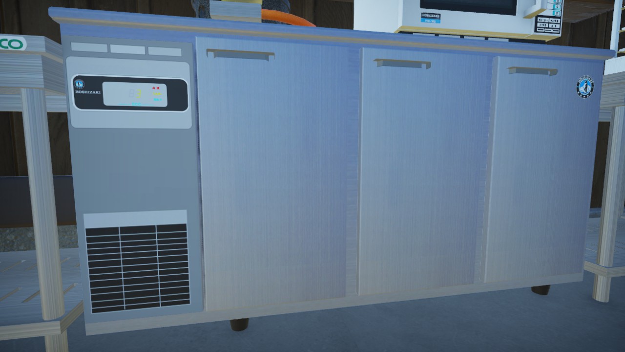Cold table refrigerator Ver3