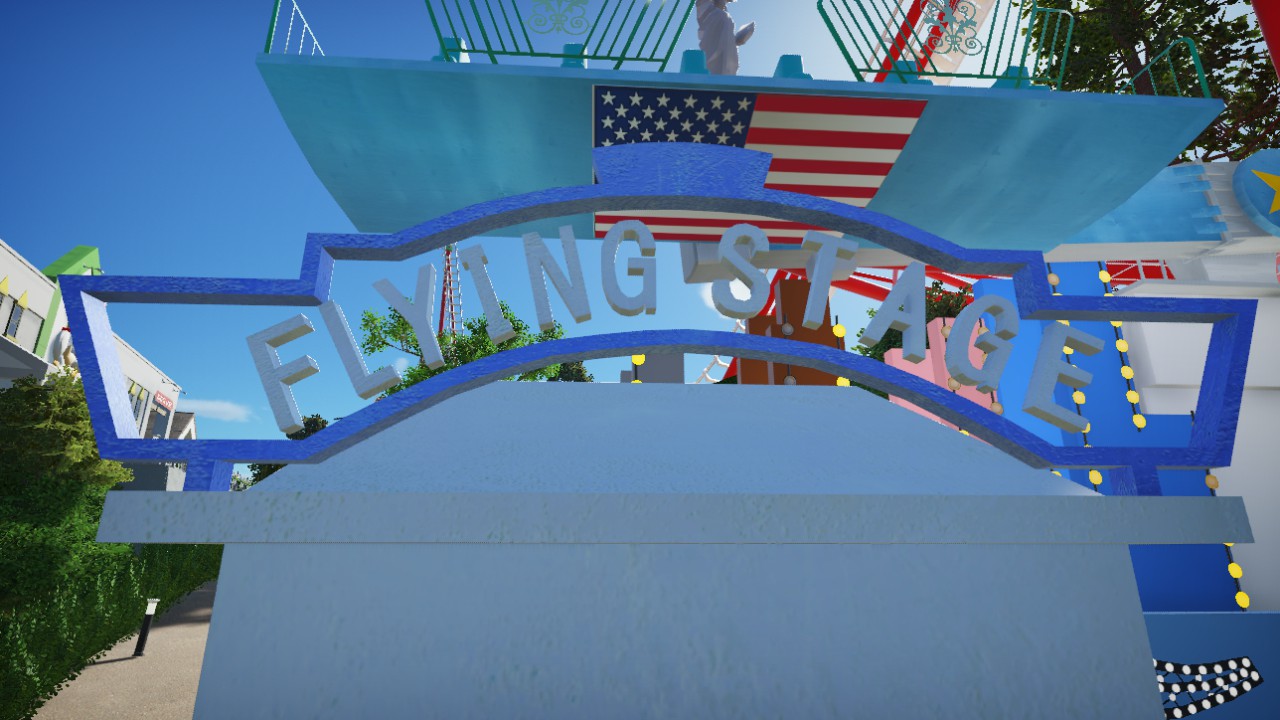 Flying Stage signboard