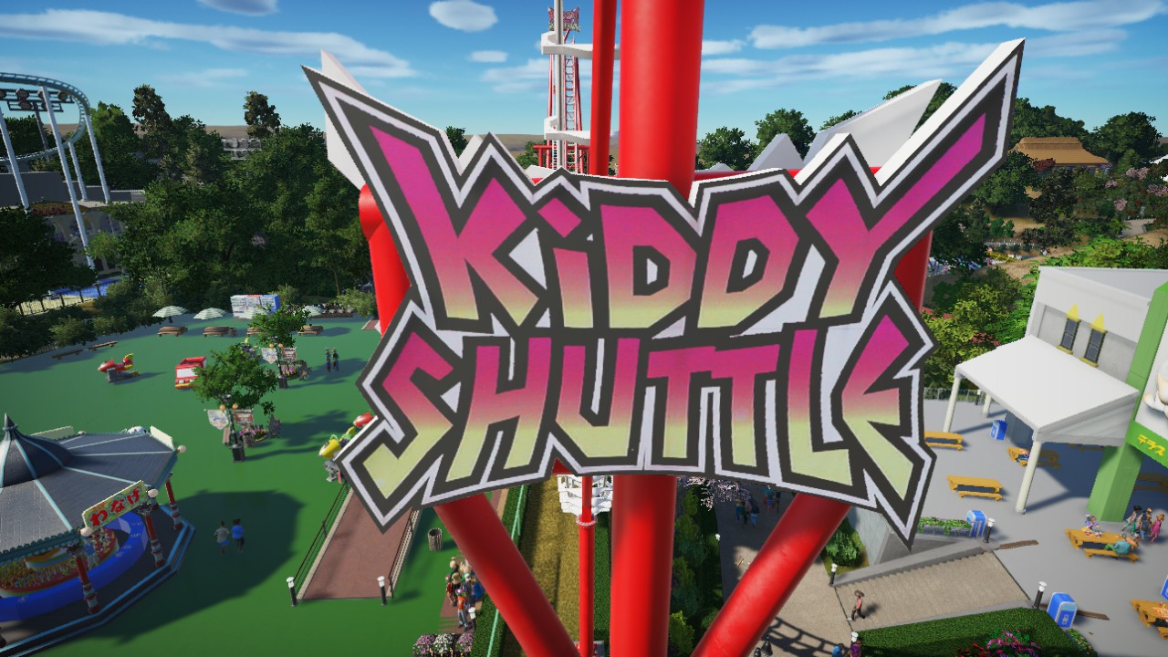 kiddie shuttle signboard