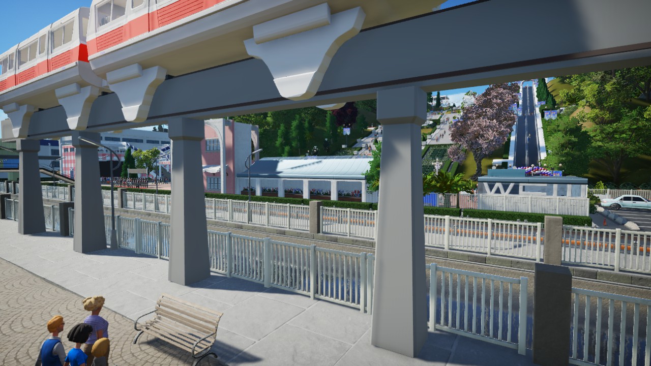 Monorail rail New