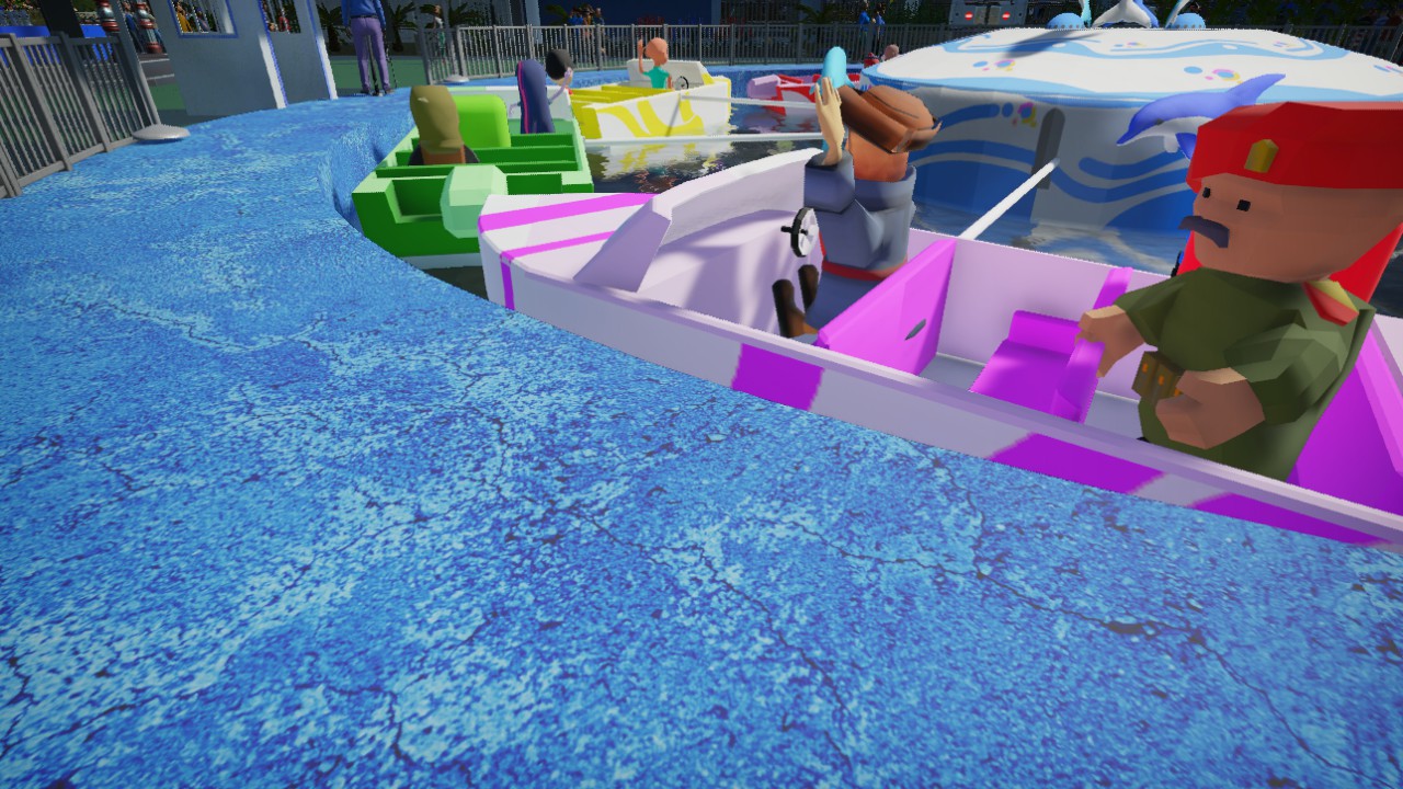 Rotating boat platform