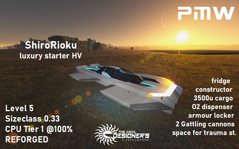 PMW-HV-ShiroRioku (starter lvl 5 Tier 1 Reforged)