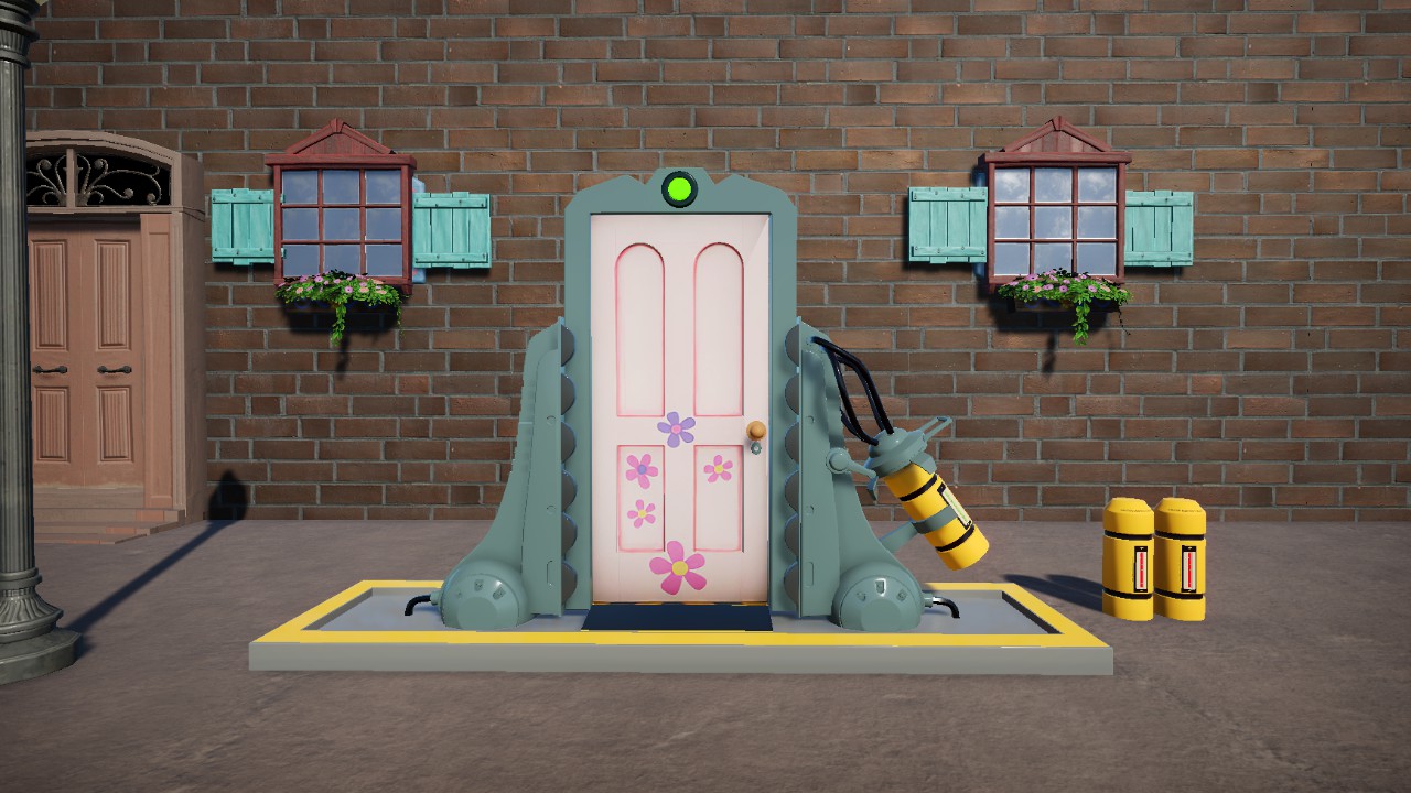 Monsters Inc Door