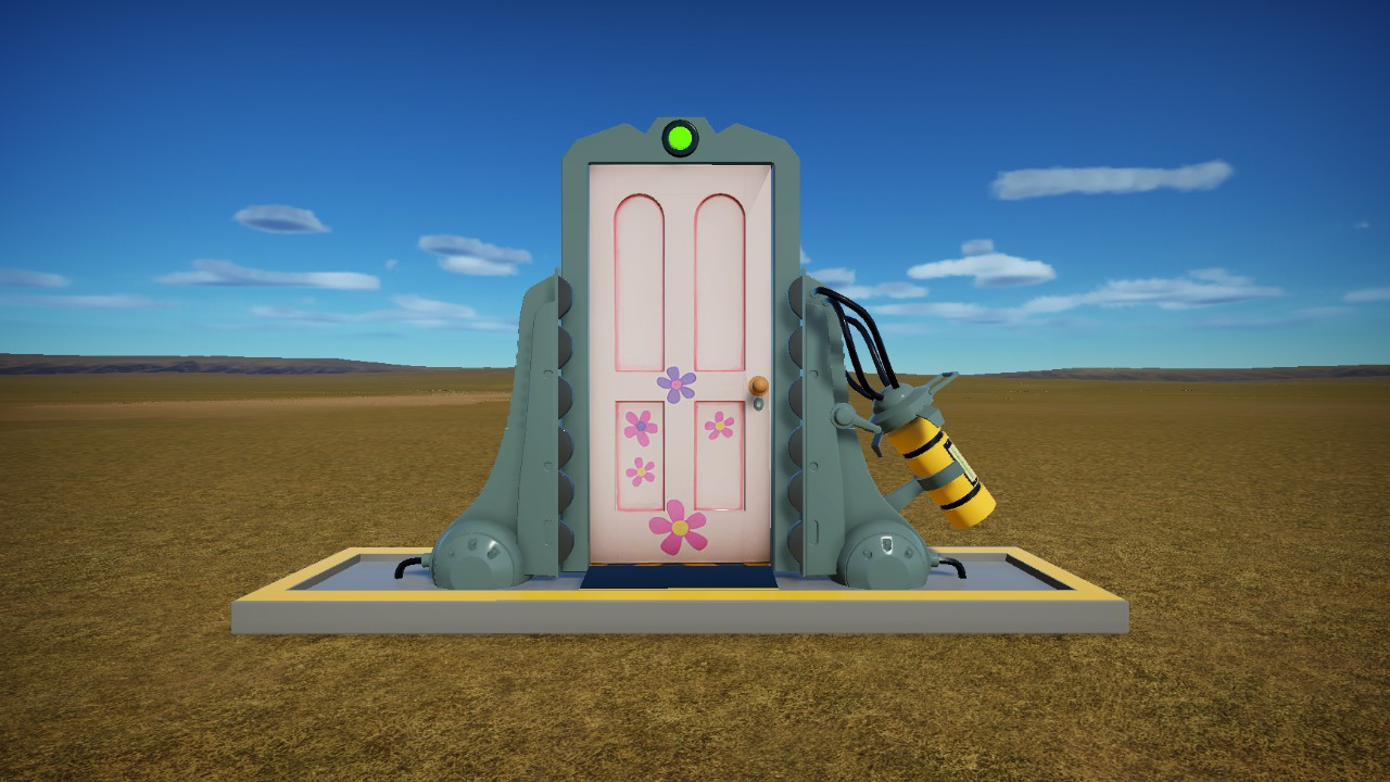 Monsters Inc Door (complete)