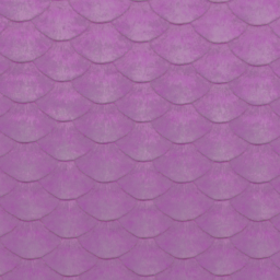 1x1 Pink Metallic Fish Scale Accent Slider Square
