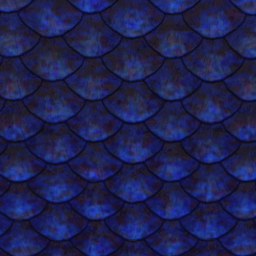 1x1 Violet Fish Scale Accent Slider Square