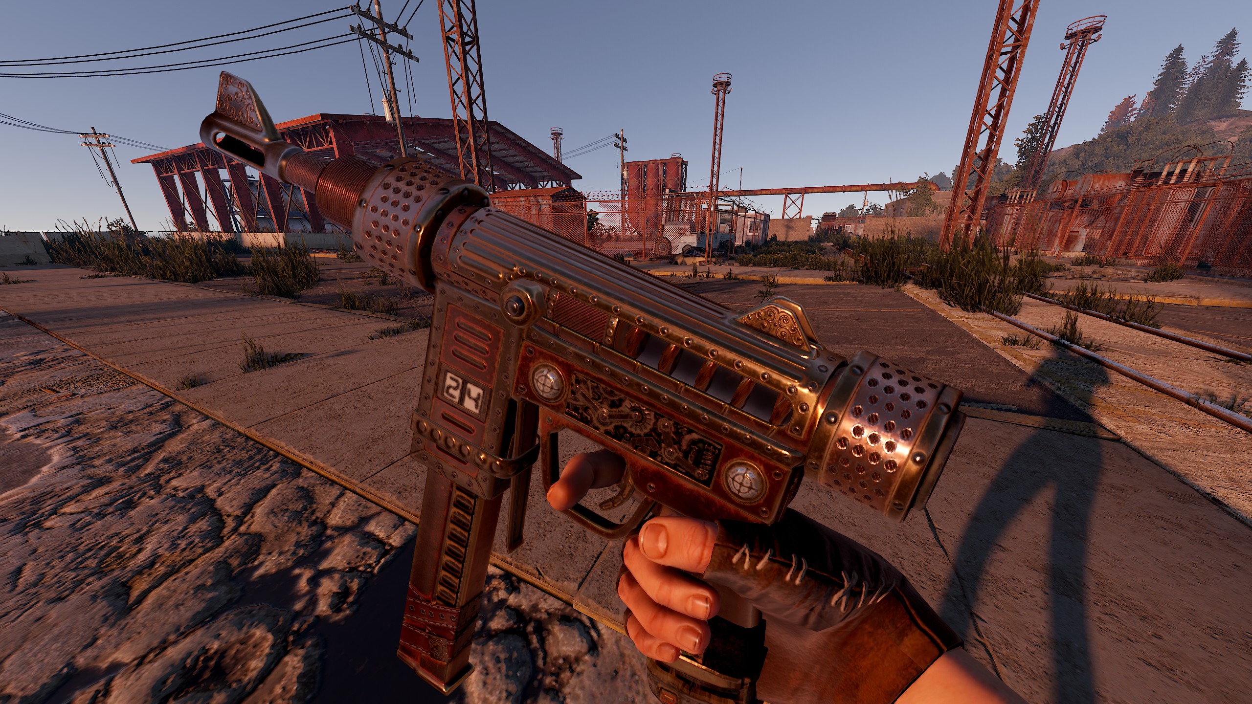 Steampunk SMG