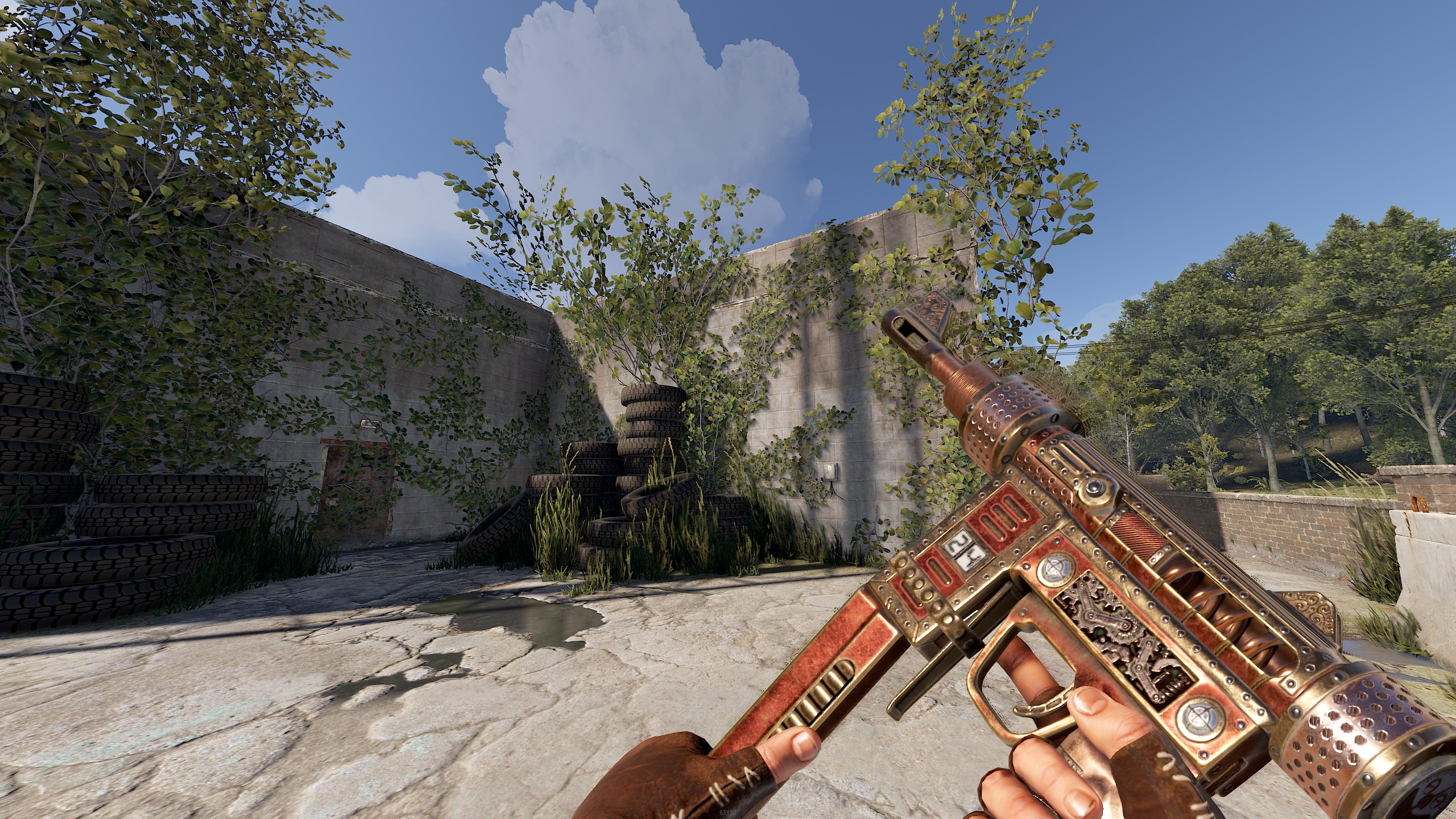Steampunk SMG