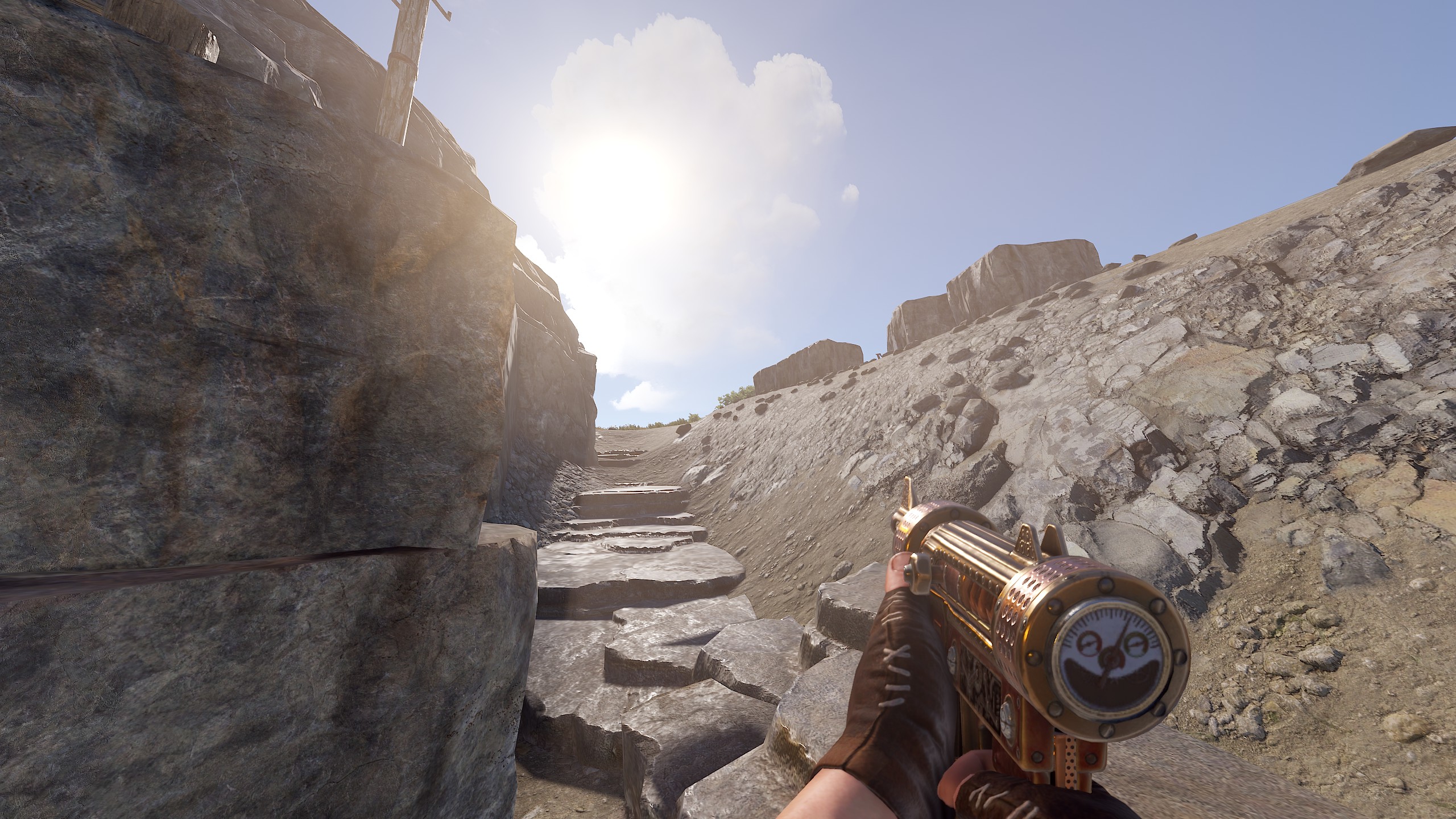 Steampunk SMG
