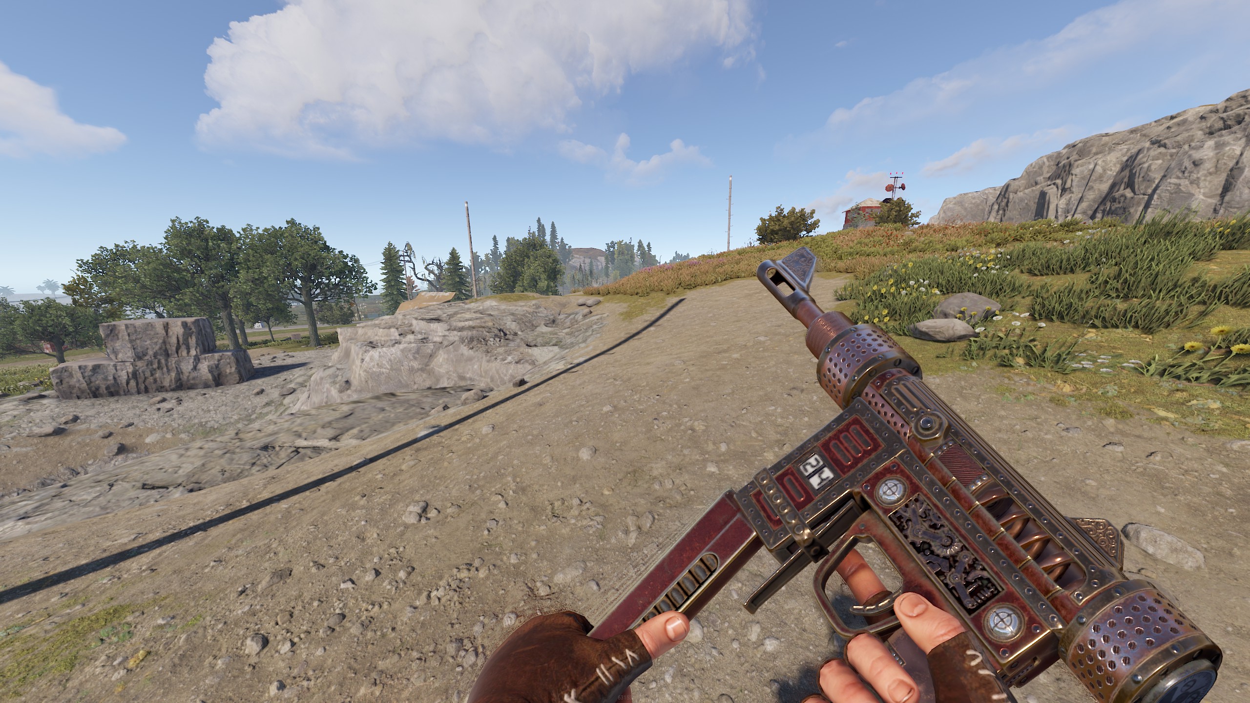 Steampunk SMG