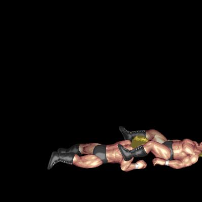 Falling Gutwrench Powerbomb