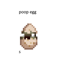 Poop eggs