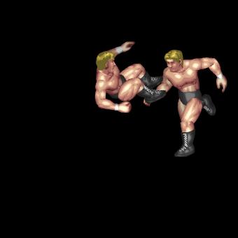 High Angle Drop Kick