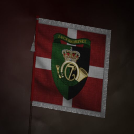 Sjællandske Jægerkorps - Regimental Flag