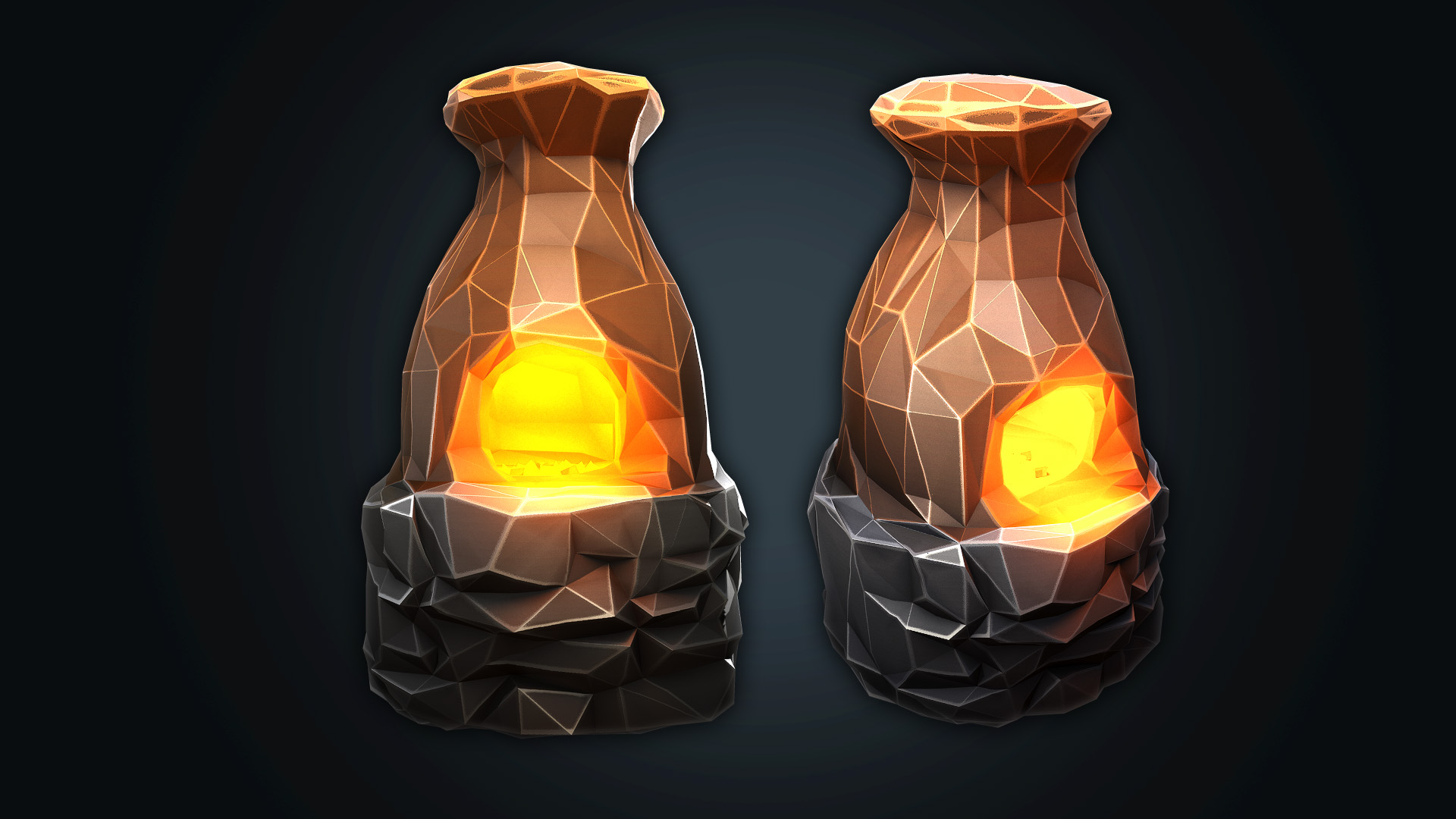 Lowpoly Furnace