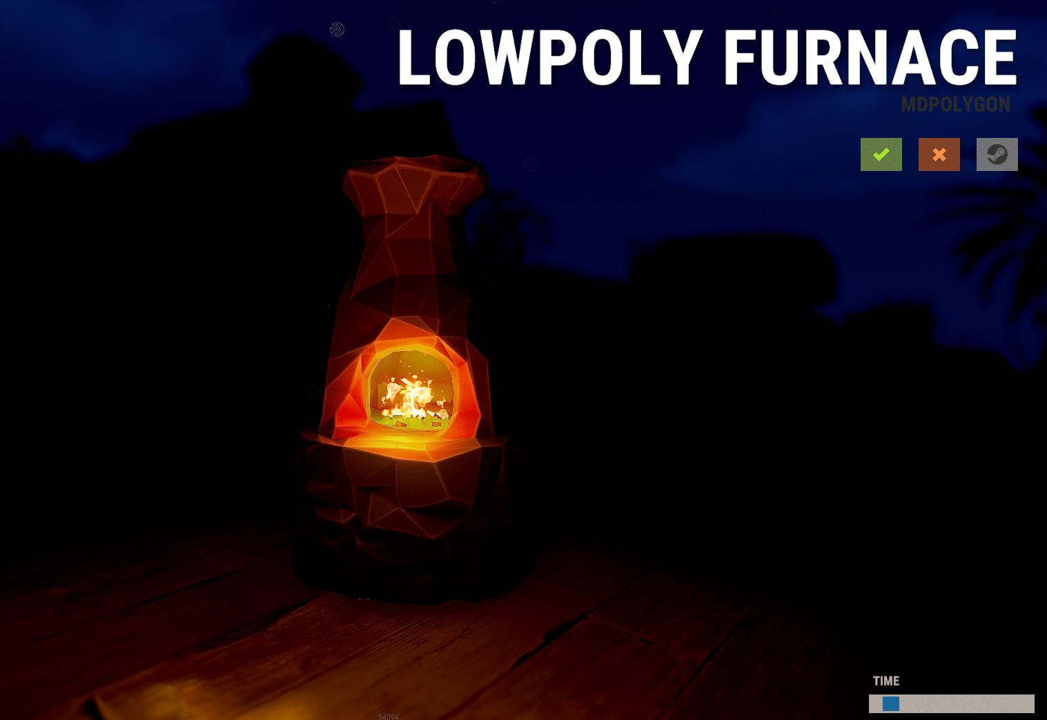 Lowpoly Furnace