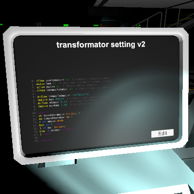 transformator setting v2