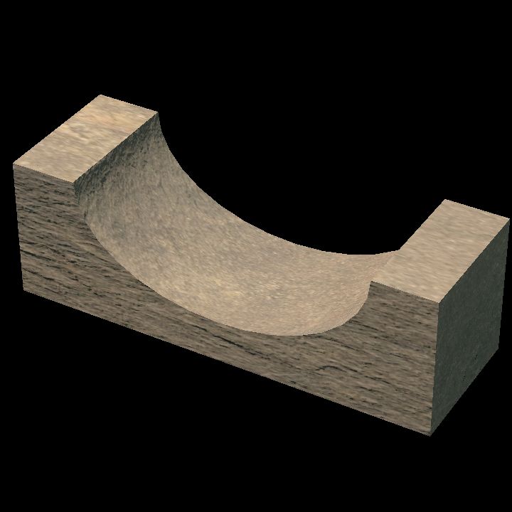 Skate ramp stone 2