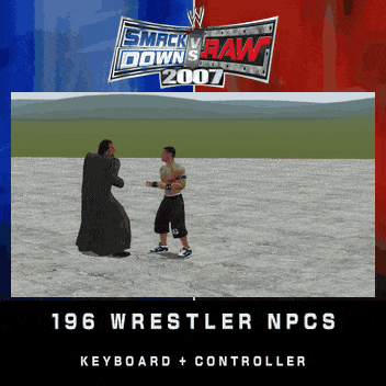WWE SmackDown vs. Raw 2007 - NPCs