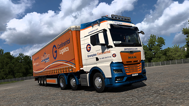 Grampian Continental - MAN TGX & Krone Profi Liner