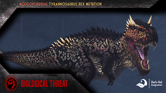 MOLOCHORRIDUS Rex (mutation) + Desert King Rex skin (Updated)