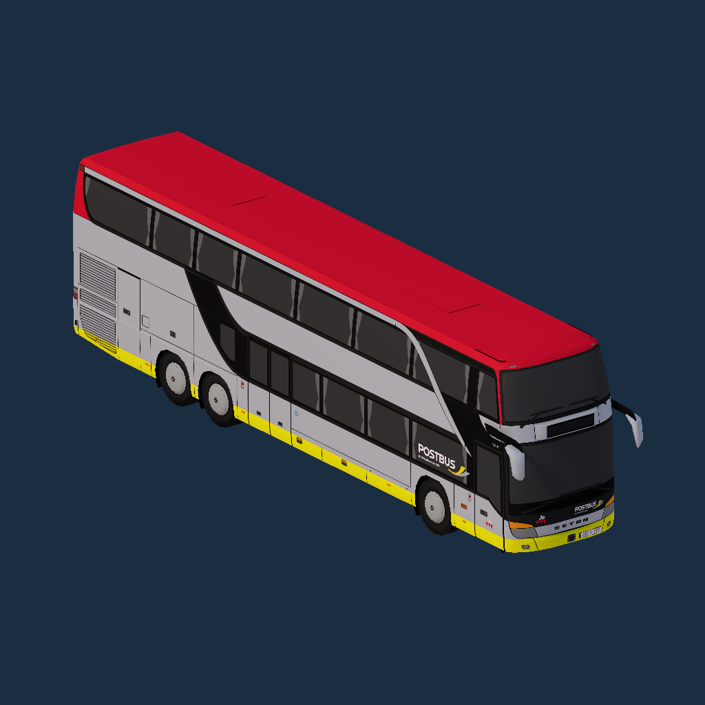 VVT Postbus - Setra S431DT - ex. Intercitybus V1