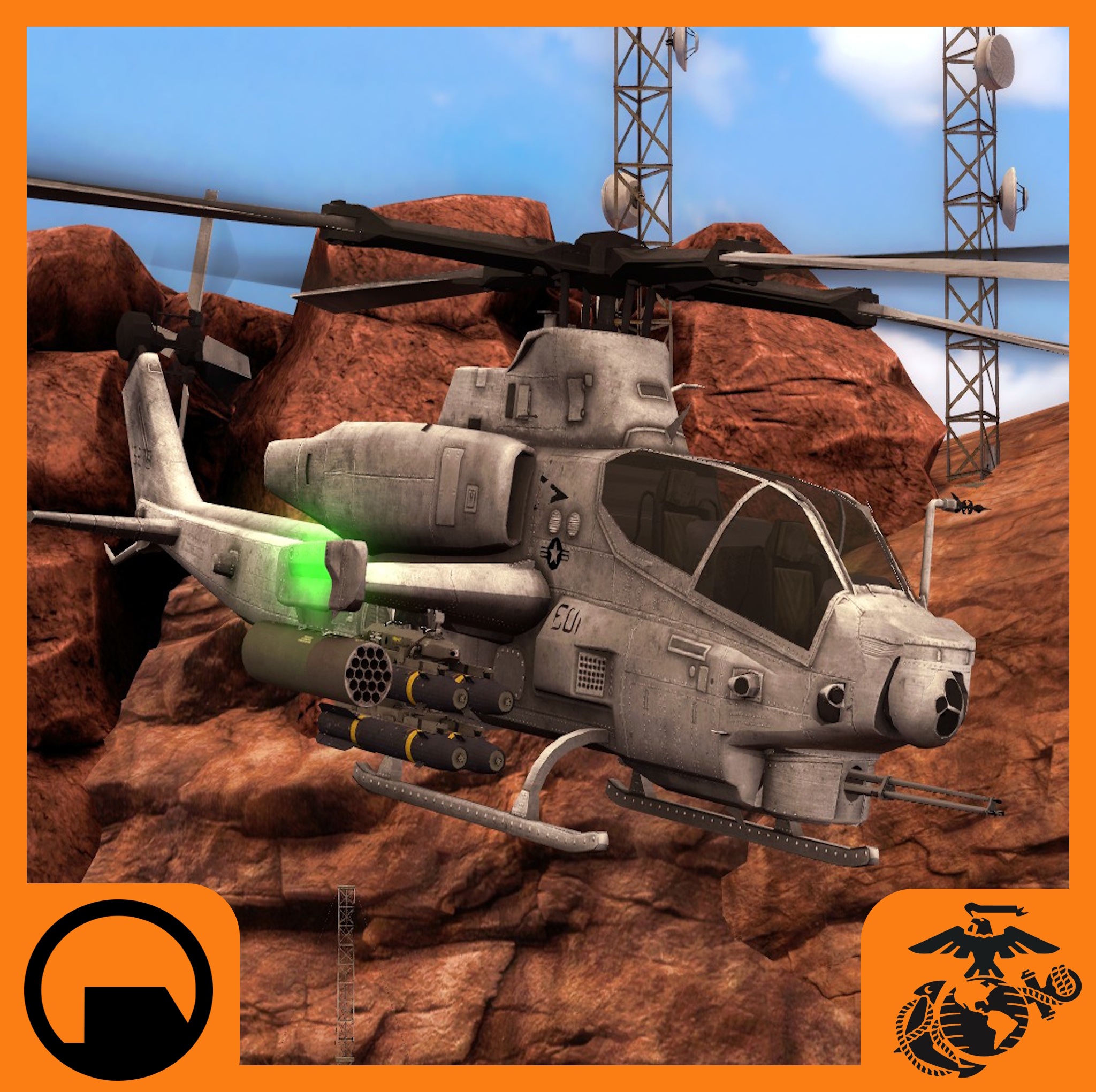 AH1Z Viper - AH64 Apache Replacement - NPC