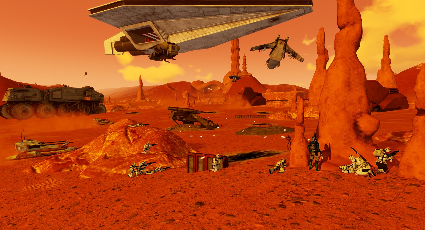 Star wars MISION GEONOSIS