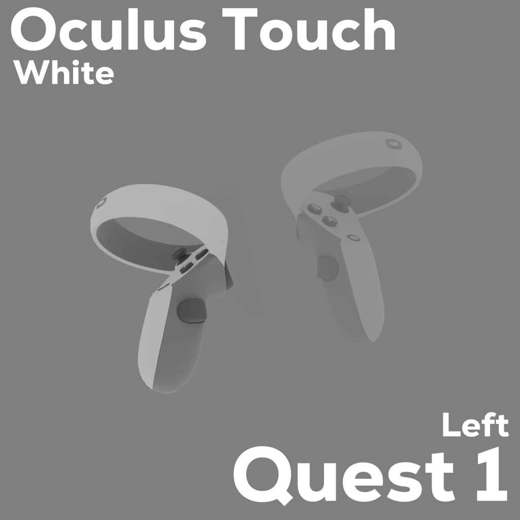 White Quest 1 controllers (Left) preview