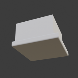 20 cm ceiling profile outer edge without spot cutout