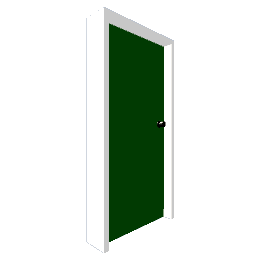 Cheap Door - Green
